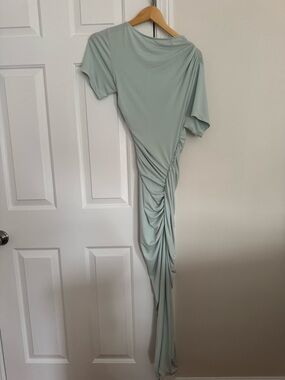 KHY Women’s Ruched One-Shoulder Dress